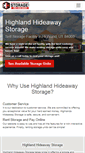 Mobile Screenshot of highlandstorage.com